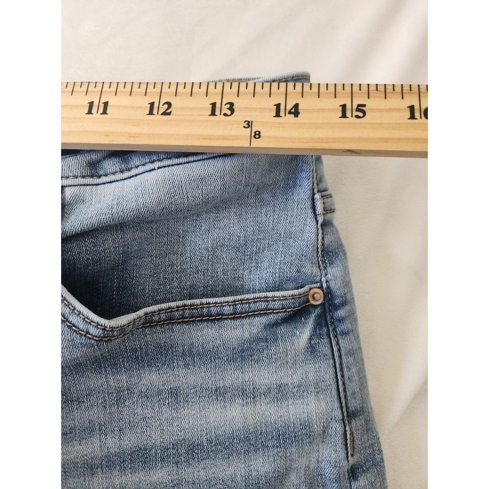 BKE Ellie High Rise Mom Jean Sz 28 straight leg pockets medium wash classic - Picture 7 of 9